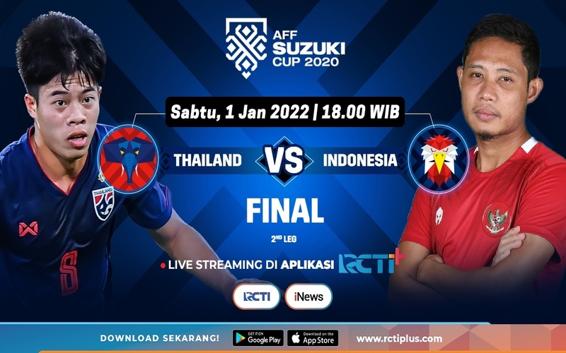 Rcti ini bola thailand live vs streaming hari indonesia Jadwal Main