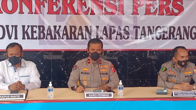 DVI Polri Hentikan Identifikasi Jenazah Korban Kebakaran Lapas Tangerang