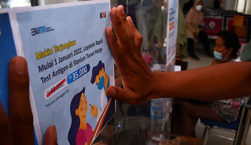 Ini Tarif Baru Rapid Test Antigen Covid-19 Penumpang Kereta Api - Bagian 2