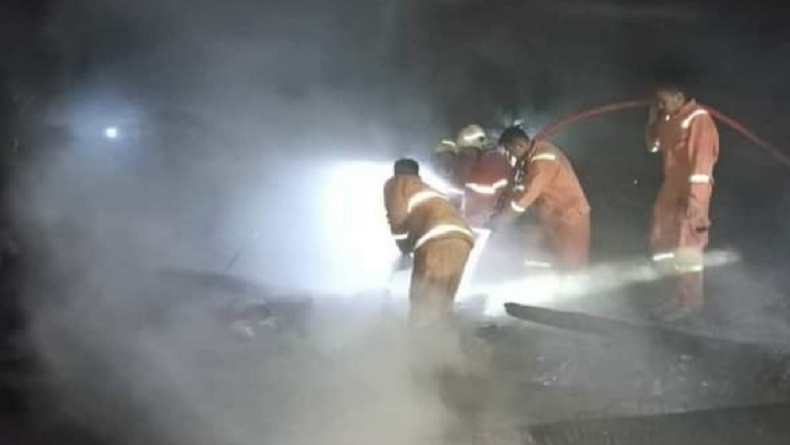 Rumah Warga di Semarang Ludes Terbakar saat Malam Tahun Baru 