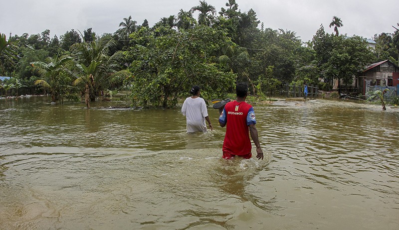 Permukiman Warga Muka Kuning Batam Terendam Banjir - Bagian 2