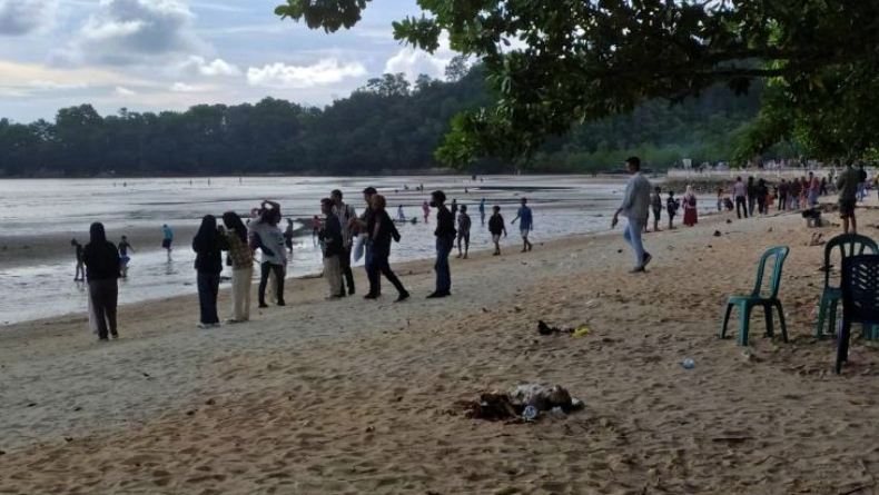Pantai Pulau Datok Kayong Utara, Pilihan Wisatawan di Akhir Liburan Tahun Baru