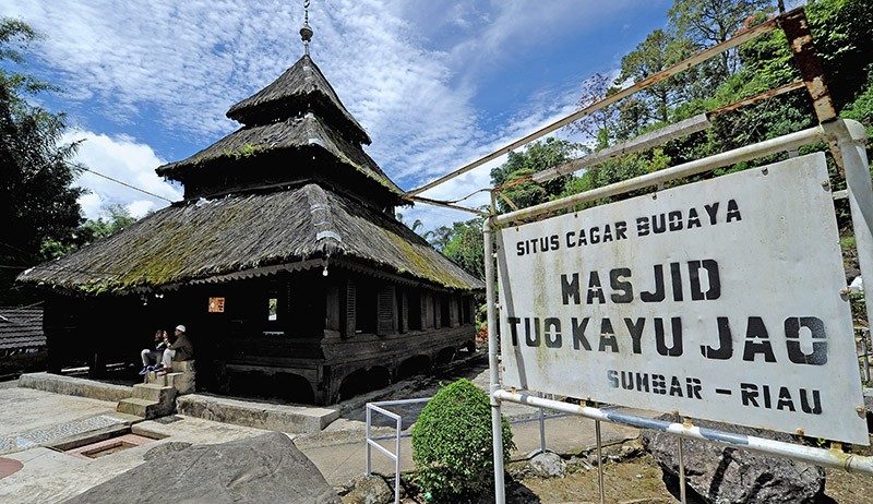 Mengunjungi Masjid Tuo Kayu Jao Solok, Dibangun Tahun 1419 Masehi - Bagian 3