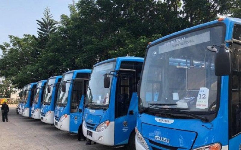 Kabar Buruk, Bus Transmusi Palembang yang Dulu Dibanggakan Stop Beroperasi