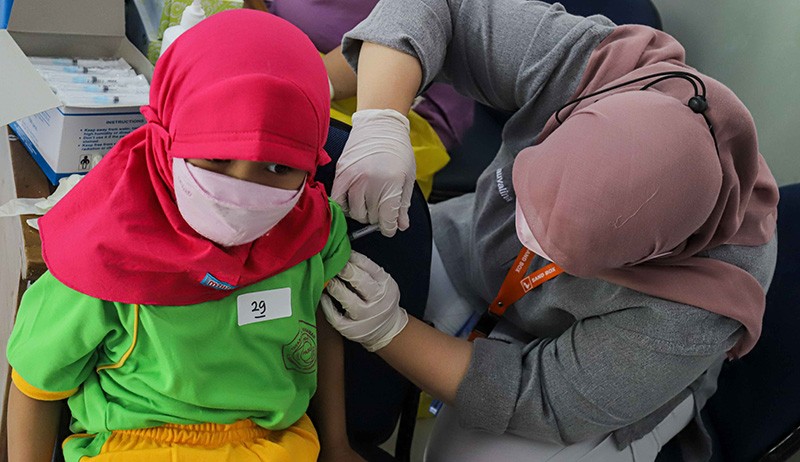 Lombok Timur Mulai Vaksinasi Anak Usia 6-11 Tahun