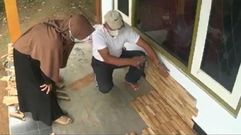 Warga Magelang Ini Sulap Limbah Kayu Jadi Hiasan Panel Dinding Bernilai Jual Tinggi 
