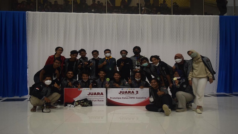 Kontes Mobil Hemat Energi, Tim Bengawan UNS Sabet 2 Gelar 