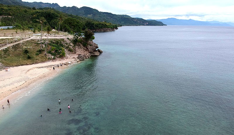 Foto Pantai Tilalohe Gorontalo Memiliki Pasir Putih  - Bagian 3