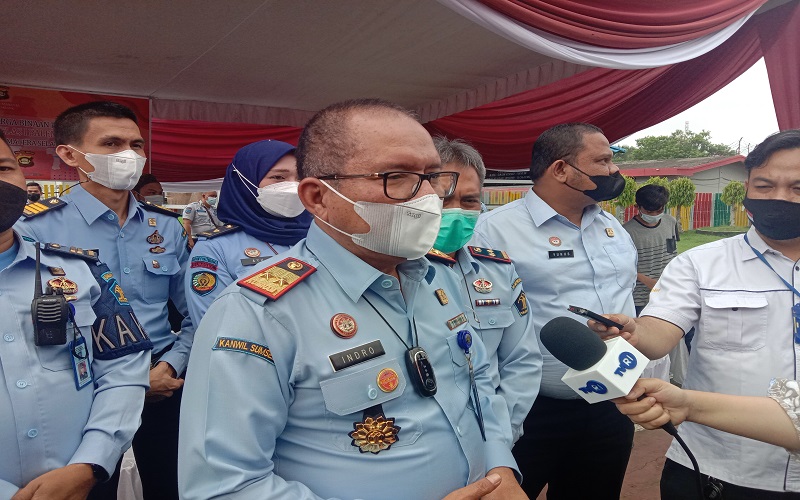 Ribuan Napi di Sumsel Belum Divaksin karena Tidak Memiliki NIK 