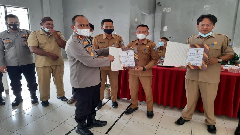 Polres Bangka Selatan Kerahkan Tim Percepat Vaksinasi Covid-19 di Tiga Kecamatan