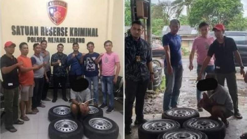 Viral Aksi Pencurian Ban Ambulans di Rejang Lebong, Pelaku Ternyata Lansia 65 Tahun