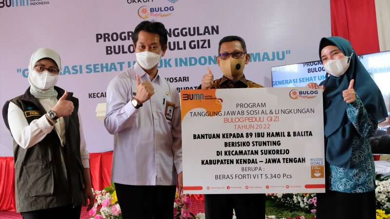 BULOG dan BKKBN Komitmen Turunkan Persentase Stunting di Jawa Tengah