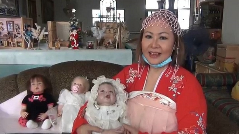 Cerita Kolektor Boneka Arwah di Cimahi, Sandra Susan: Seperti Bayi Manusia