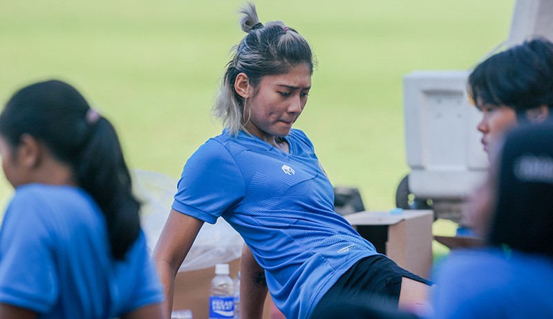 Foto Zahra Muzdalifah, Penyerang Andalan Timnas Putri Indonesia - Bagian 5