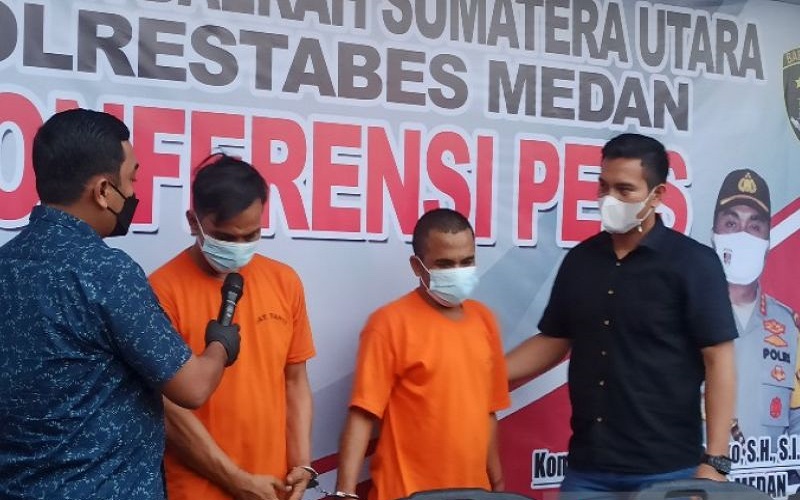 Pencuri Motor Penyapu Jalan di Medan Ditangkap, Kaki Ditembak gegara Melawan