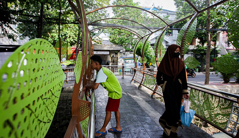Melintasi Jembatan Unik Penghubung Antarkampung di Matraman - Bagian 3