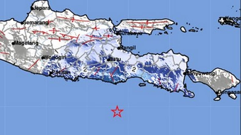 Gempa Terkini Magnitudo Guncang Malang