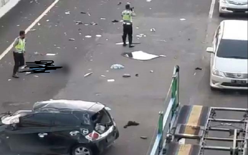 Mahasiswi Tewas di Jalan Tol Palembang yang Berlubang, Waskita: Lubang karena Hujan 