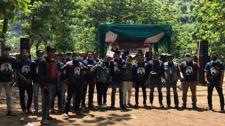 Warga KBB dan Cianjur Dukung Erick Thohir Maju di Pilpres 2024