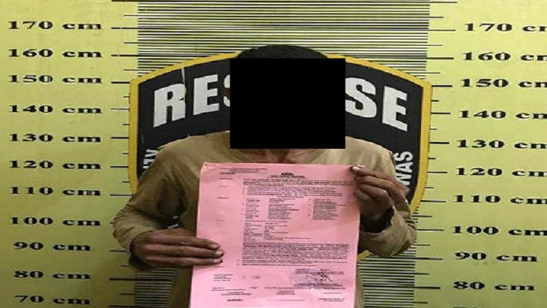 Cabuli Putri Kandung, Pria Paruh Baya di Palas Diamankan