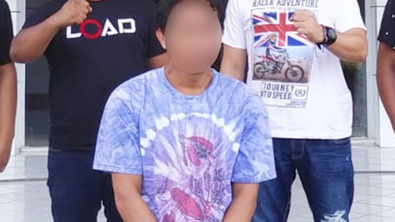 Ini Tampang Ayah yang Tega Aniaya Anak Kandung di Minahasa