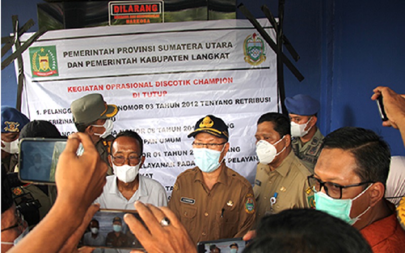 Diskotek Champion Blue Star Langkat Disegel, Ini Kata Kesbangpol Sumut