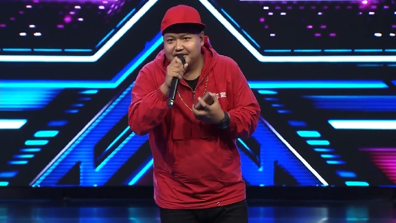 Aksi Kocak Buat Hendra 'Enka' Nurrahman Kontestan X Factor asal Majalengka Lolos