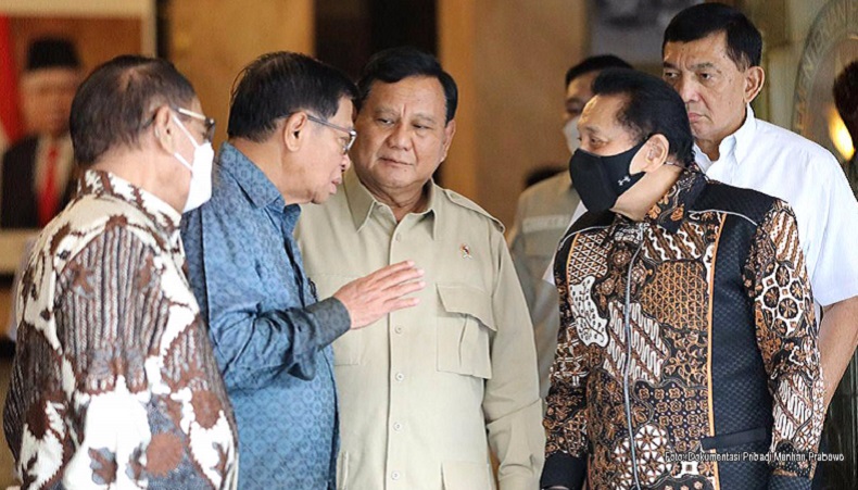Tokoh-tokoh Senior TNI Ini Diminta Prabowo Beri Masukan ke Kemhan