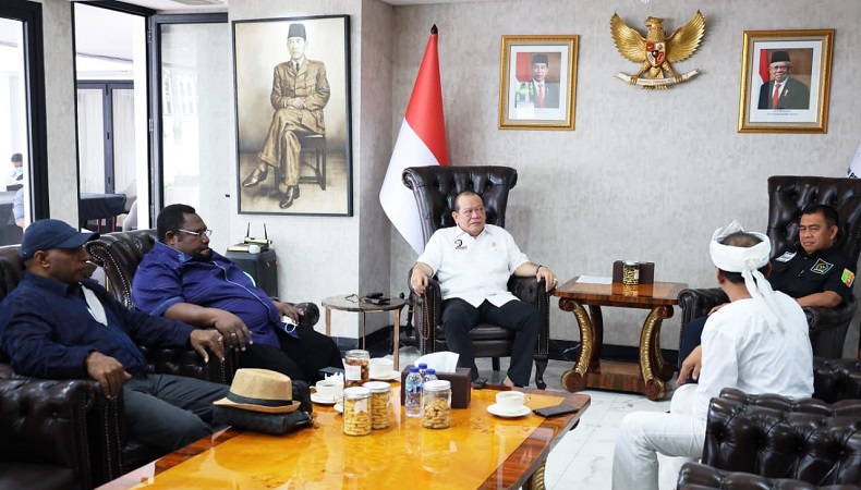 Tokoh Papua Curhat ke Ketua DPD agar Putra Daerah Diberi Kepercayaan: Kami Sudah Buktikan!