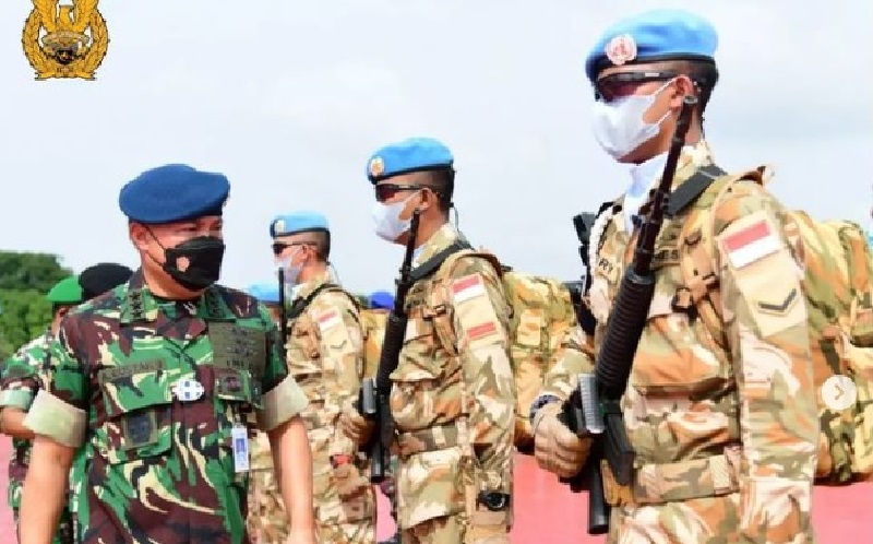 558 Prajurit Berangkat ke Lebanon untuk Misi Perdamaian, Ini Pesan Panglima TNI