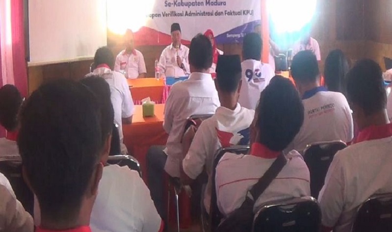 Targetkan 3 Kursi DPRD di Madura, Perindo Jatim Minta Pengurus DPD Bekerja Keras 