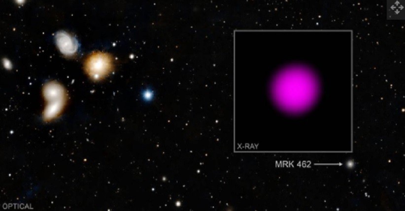 Supermassive Black Hole Mini Ditemukan, Terkubur Dalam Debu dan Gas di Galaksi Kerdil