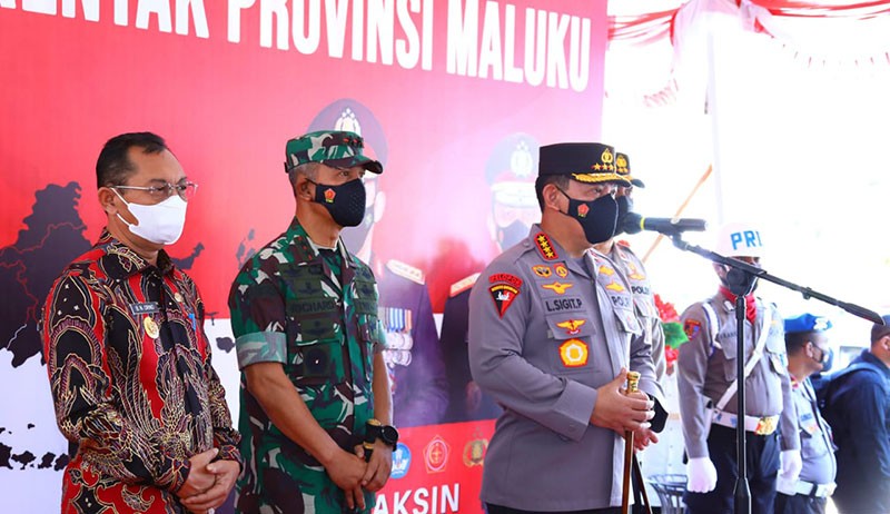 Kapolri Minta Forkopimda Maluku Percepat Vaksinasi Kejar Target 70 Persen - Bagian 3
