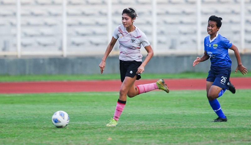 Timnas Putri Indonesia Bantai Persib Bandung Putri 10-0 - Bagian 1