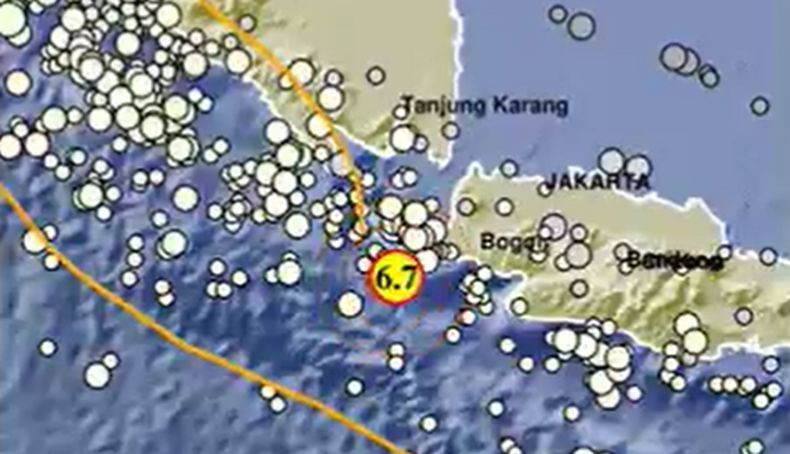 Gempa Terkini di Banten M6,7 Dirasakan Kuat hingga Bogor, Warga Panik