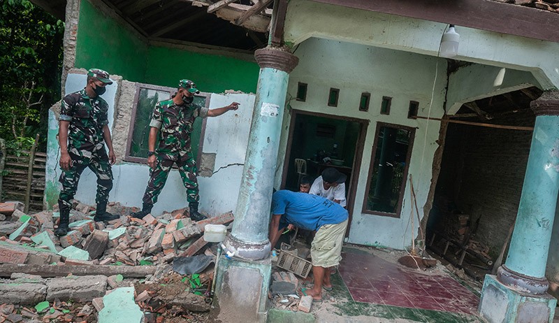 Rumah Rusak akibat Gempa M6,6 di Banten Bertambah Jadi 1.669 Unit