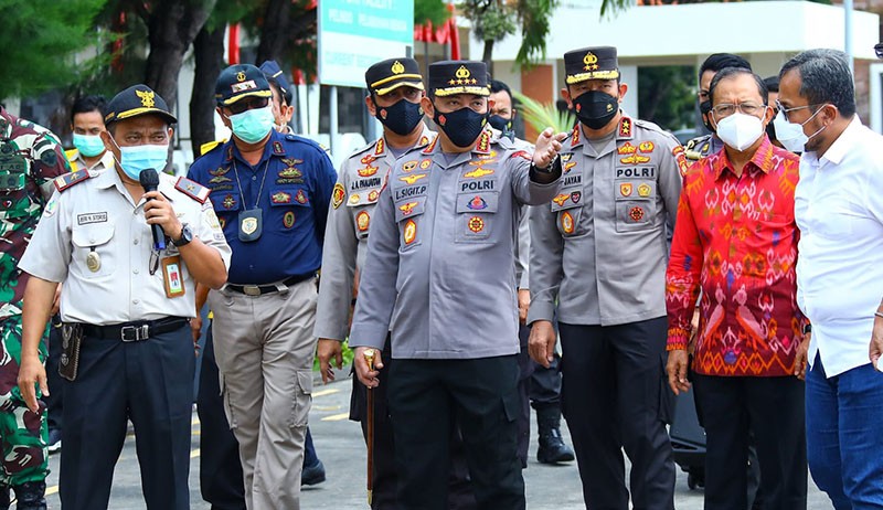 Tinjau Pelabuhan Benoa, Kapolri Minta Prokes hingga Karantina PPLN Diperketat - Bagian 1