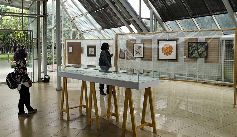 Pameran Seni Kontemporer Jakarta Biennale di Rumah Kaca Taman Menteng - Bagian 1