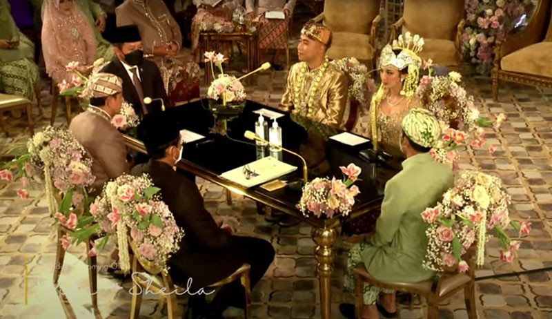 Foto-Foto Pernikahan Vidi Aldiano dan Sheila Dara - Bagian 3