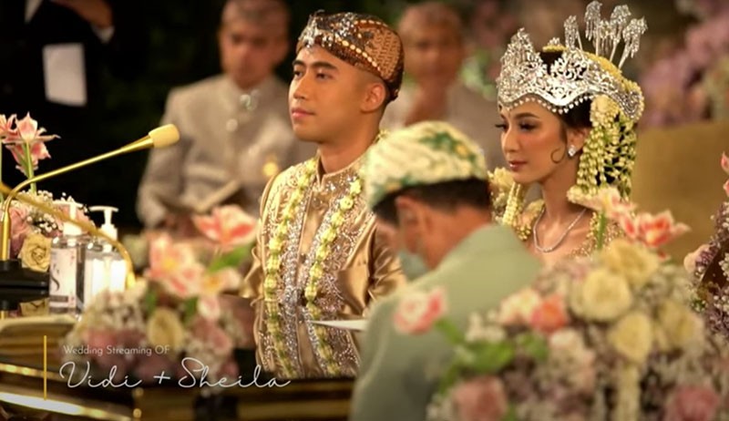 Foto-Foto Pernikahan Vidi Aldiano dan Sheila Dara - Bagian 2