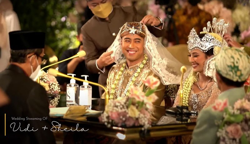 Foto-Foto Pernikahan Vidi Aldiano dan Sheila Dara - Bagian 4