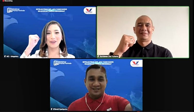 Webinar Partai Perindo 'Setelah Final AFF, Apa yang Harus Dilakukan Timnas Indonesia?' - Bagian 1