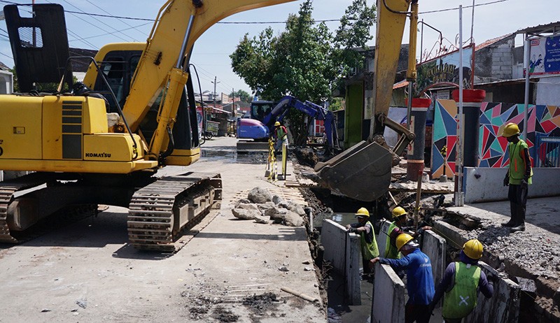 Antisipasi Banjir, Perbaikan Drainase Permukiman Kumuh di Semarang Utara Dikebut - Bagian 2