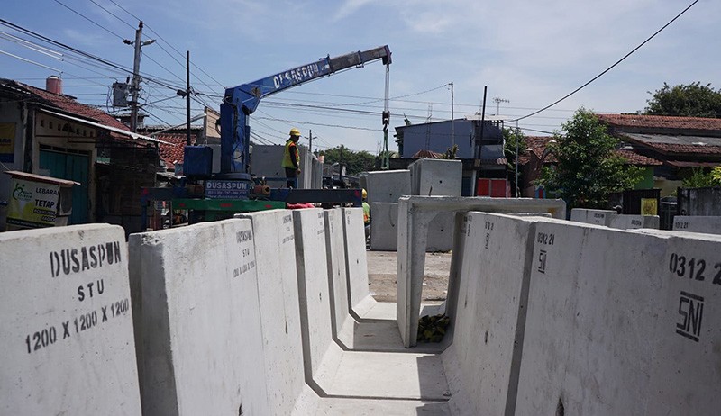 Antisipasi Banjir, Perbaikan Drainase Permukiman Kumuh di Semarang Utara Dikebut - Bagian 4