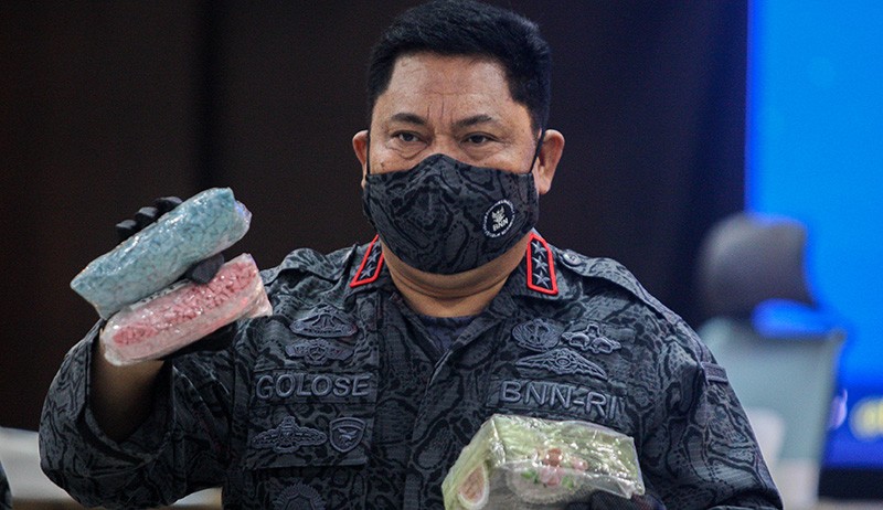 BNN Gagalkan Peredaran 218,46 Kg Sabu dan 16.586 Butir Pil Ekstasi - Bagian 1