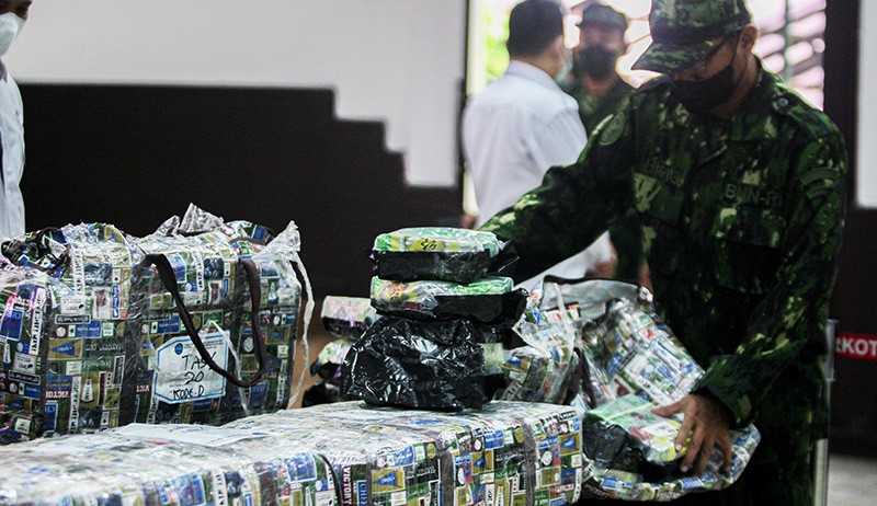 BNN Gagalkan Peredaran 218,46 Kg Sabu dan 16.586 Butir Pil Ekstasi - Bagian 3