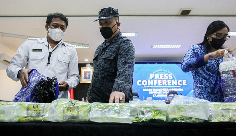 BNN Gagalkan Peredaran 218,46 Kg Sabu dan 16.586 Butir Pil Ekstasi - Bagian 4