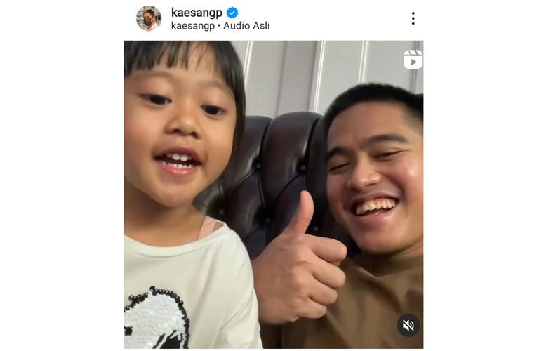 title Kaesang Ogah Dipanggil Om oleh Sedah Mirah, Canda Netizen: Kok Maksa Cucu Presiden Kaesang Ogah Dipanggil Om oleh Sedah Mirah, Canda Netizen: Kok Maksa Cucu Presiden