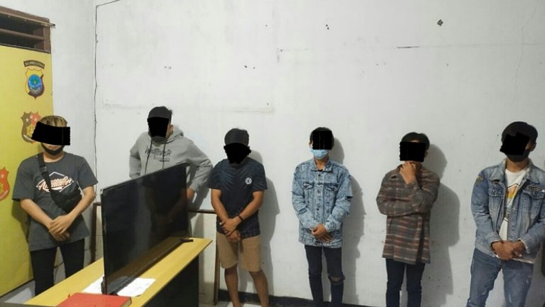 6 Pemuda Pelaku Penganiayaan di Minahasa Ini Diringkus Polres Tomohon