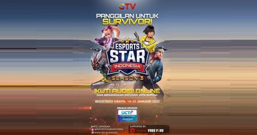 Ayo Ikut Audisi Online Esport Star Indonesia Season 3, Wujudkan Mimpi Jadi Pro Player Profesional